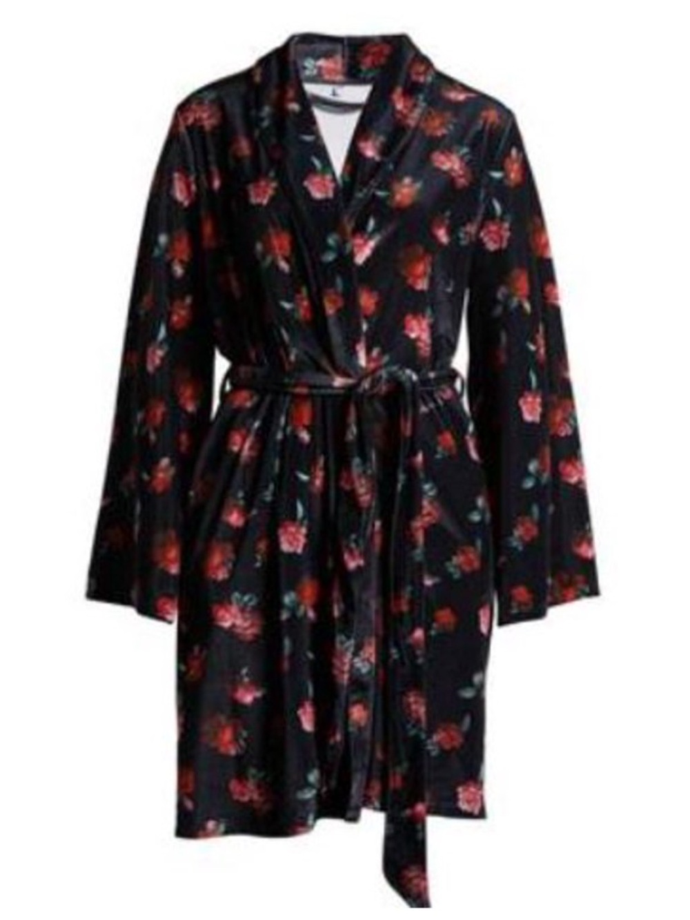 Kilo Brava Floral Velvet Robe